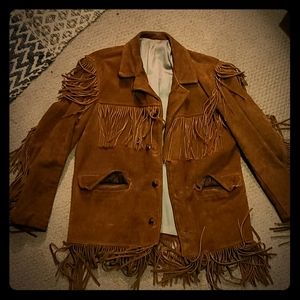 suede leather jacket